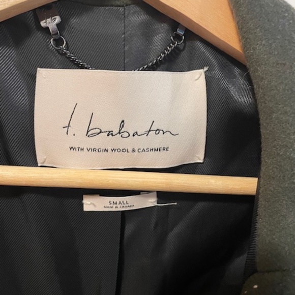 ARITZIA WOOL AND CHSMERE COAT - Picture 2 of 4